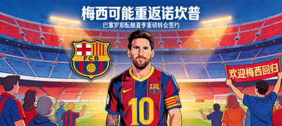 梅西可能重返诺坎普巴塞罗那酝酿夏季重磅转会签约
